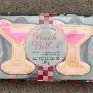Peach Bellini Shower Steamers - Pink